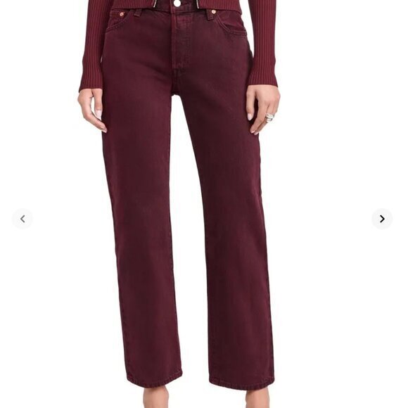 Levi's Denim - NWT! Levi's Women's Jeans in Burgundy Size 27